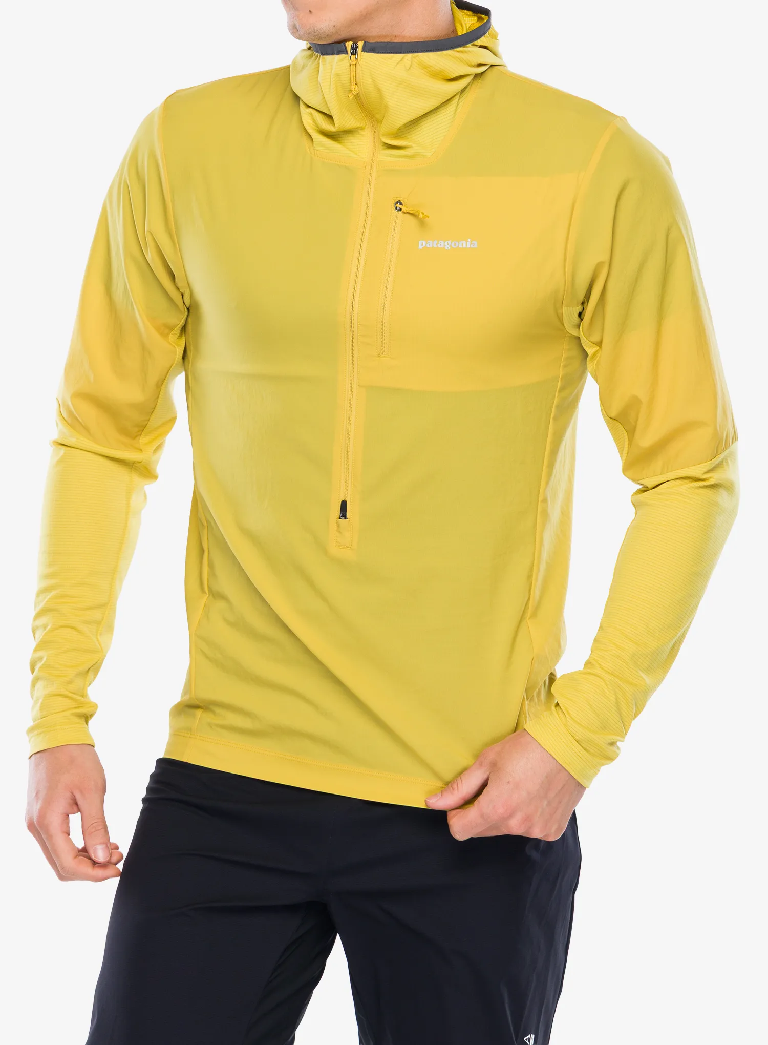 Jakna za tek Patagonia Airshed Pro Pullover - bundle green