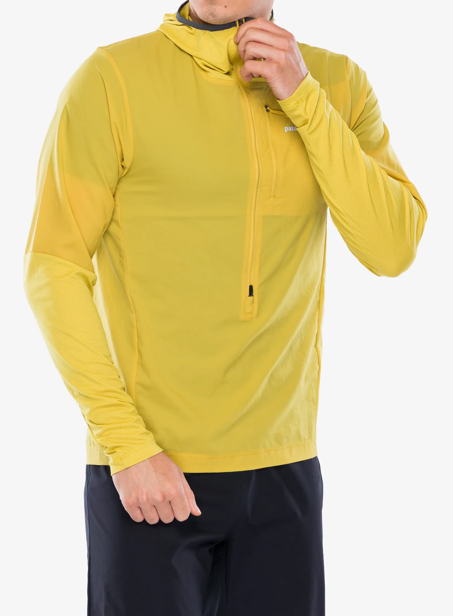 Jakna za tek Patagonia Airshed Pro Pullover - bundle green
