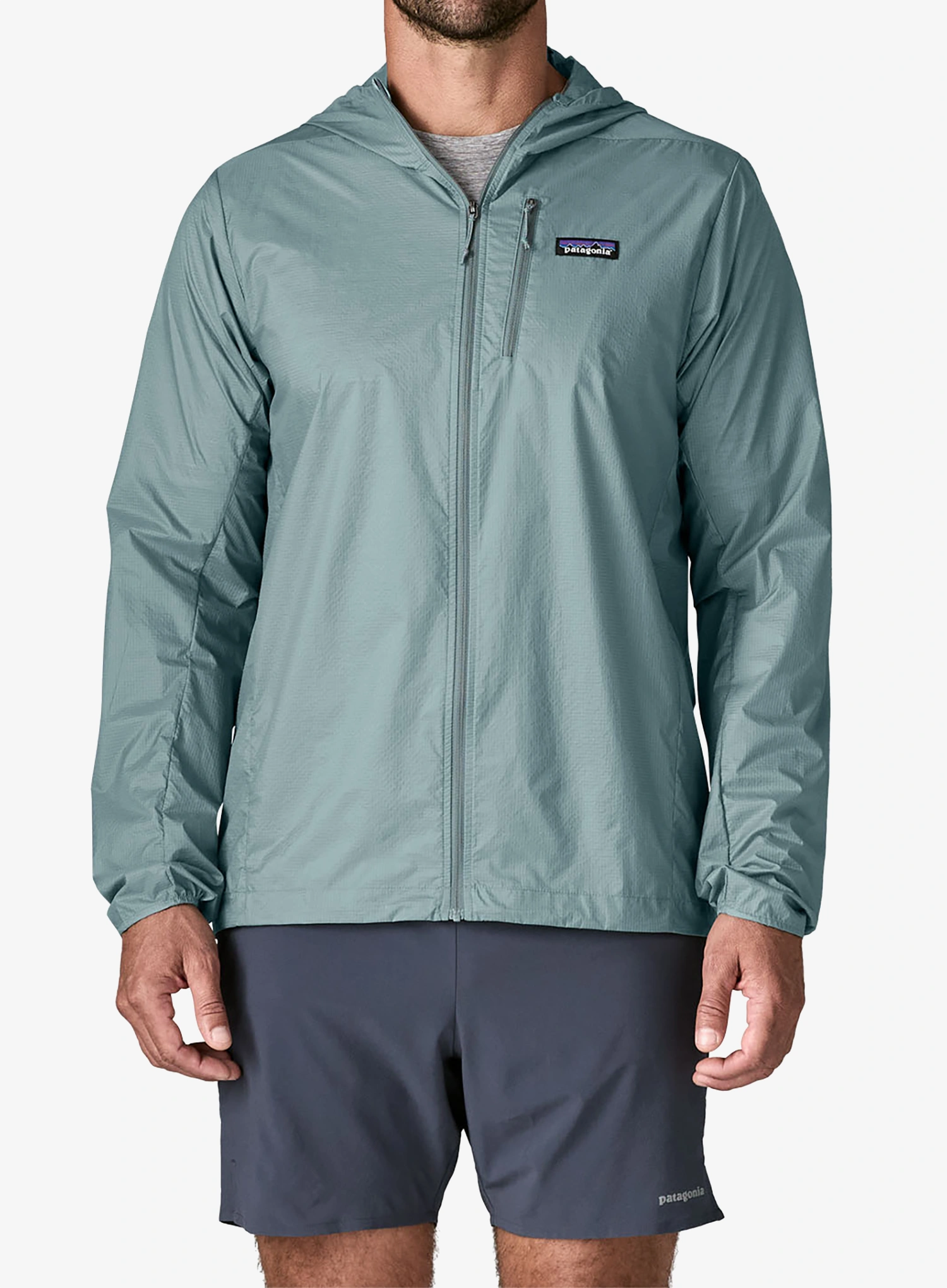 Jakna za tek Patagonia Houdini Jacket - blue sage
