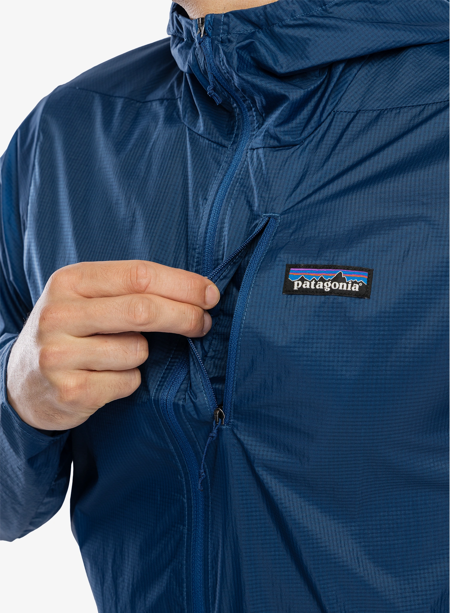 Jakna za tek Patagonia Houdini Jacket - clement blue