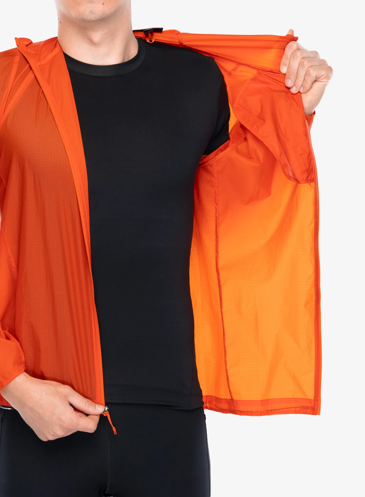 Jakna za tek Patagonia Houdini Jacket - pollinator orange