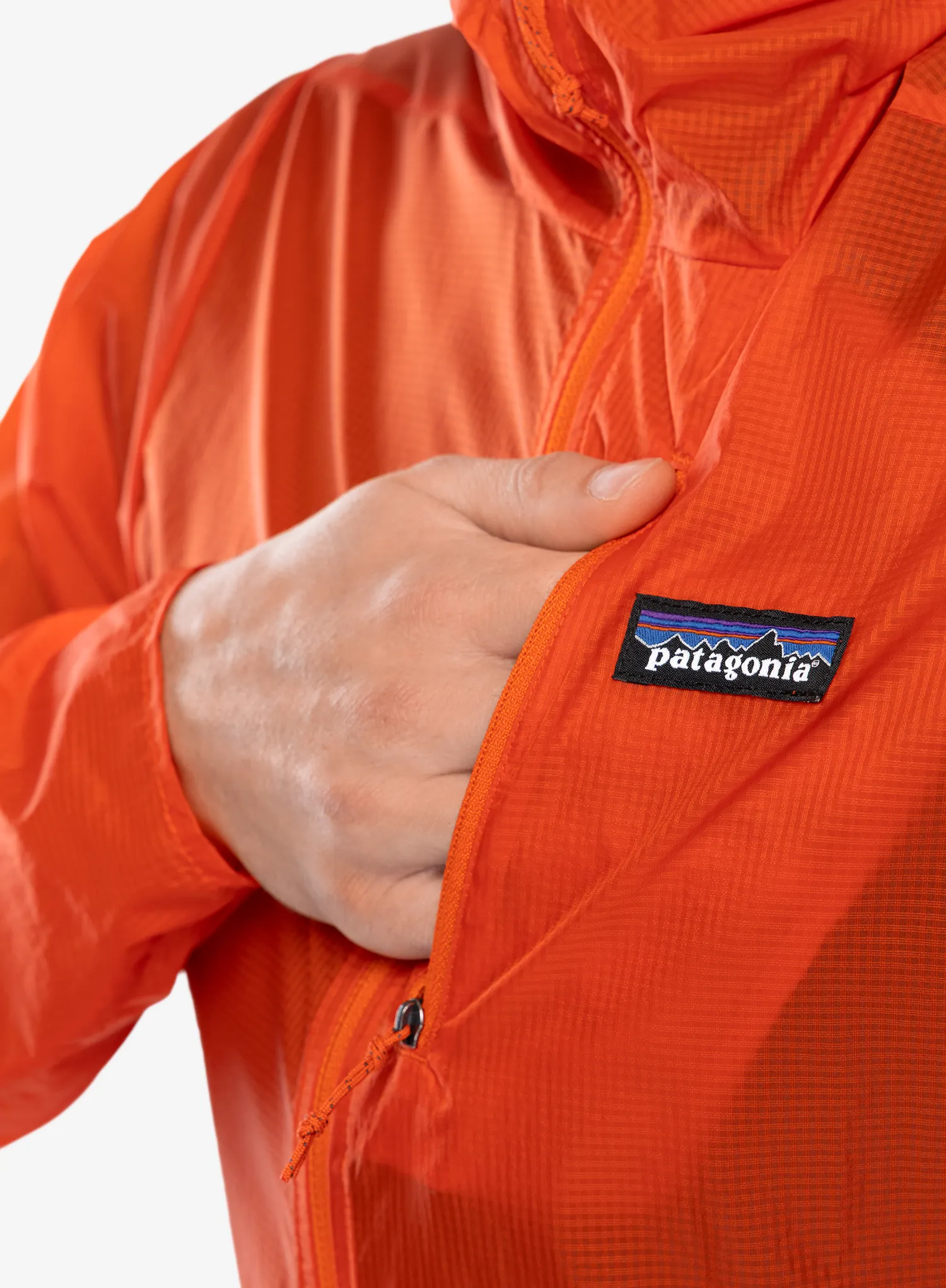Jakna za tek Patagonia Houdini Jacket - pollinator orange