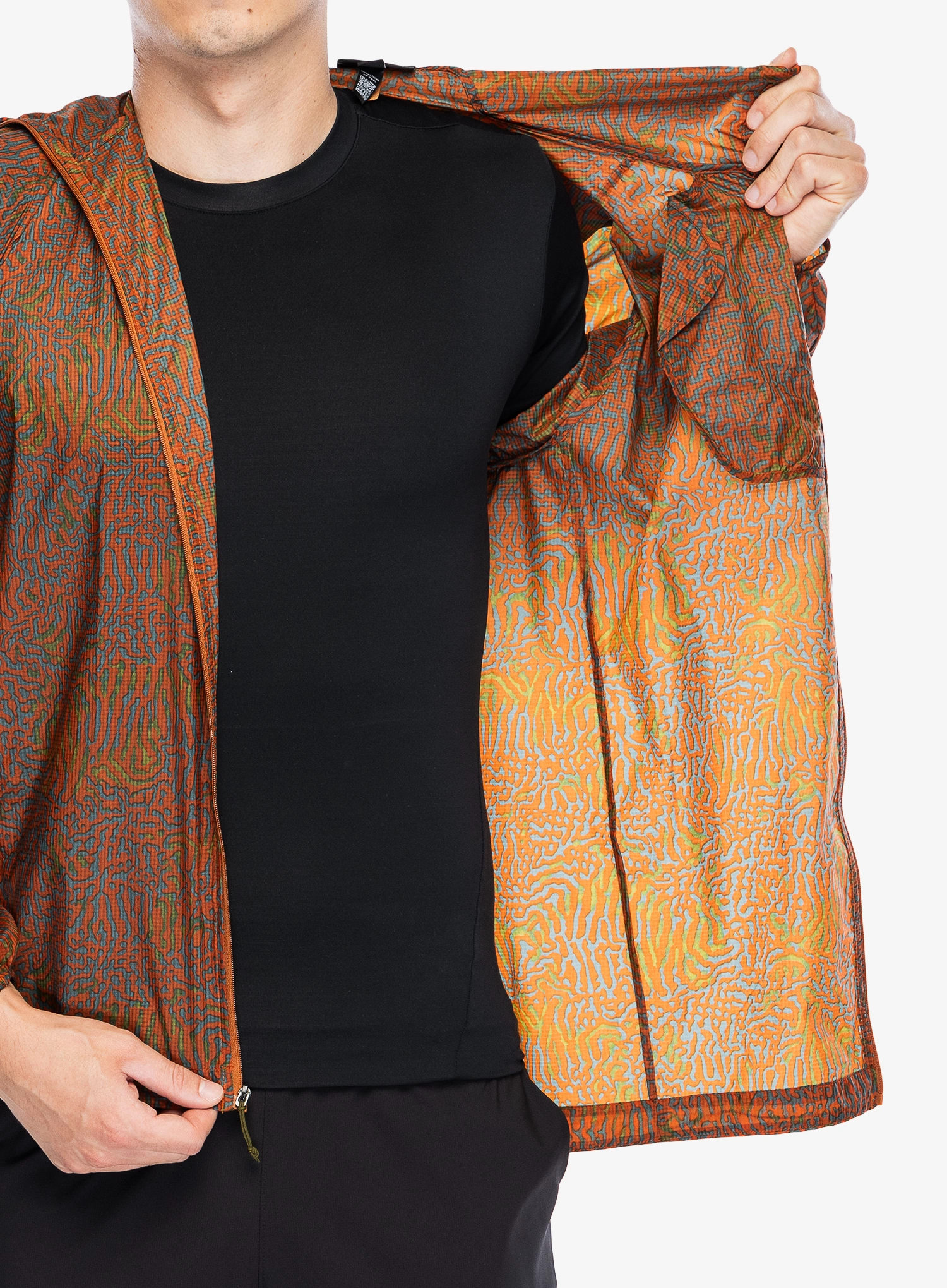 Jakna za tek Patagonia Houdini Jacket - sea run/robin brown
