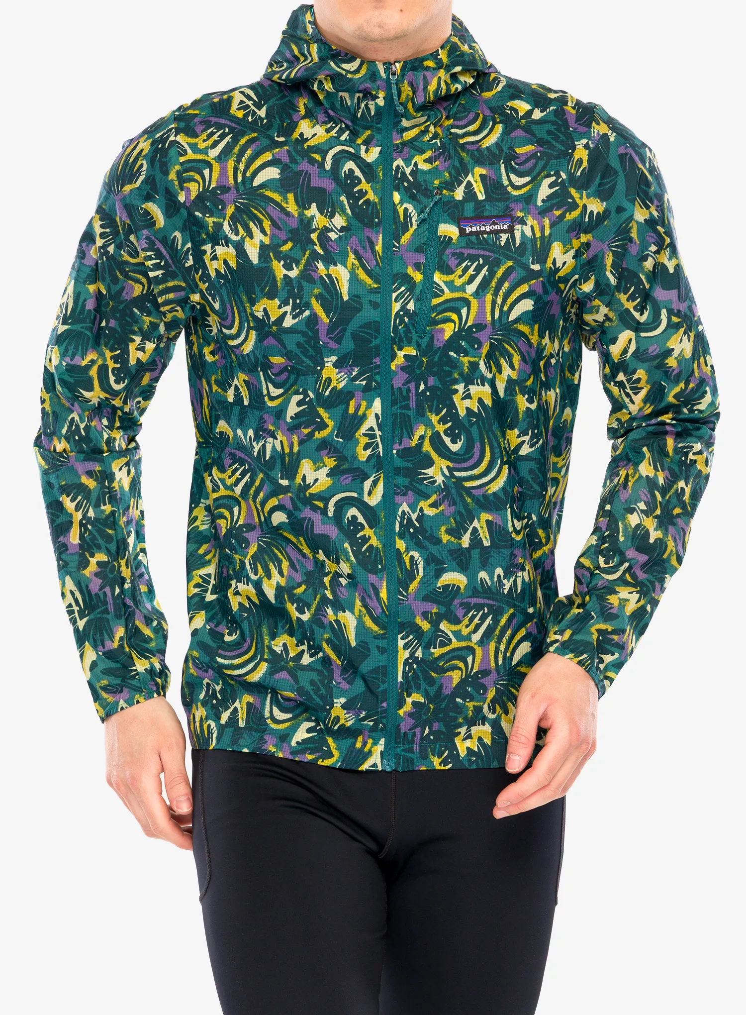 Jakna za tek Patagonia Houdini Jacket - wild botanist/blue
