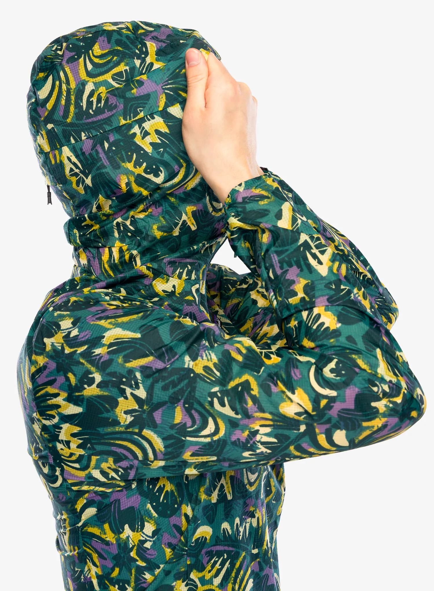 Jakna za tek Patagonia Houdini Jacket - wild botanist/blue