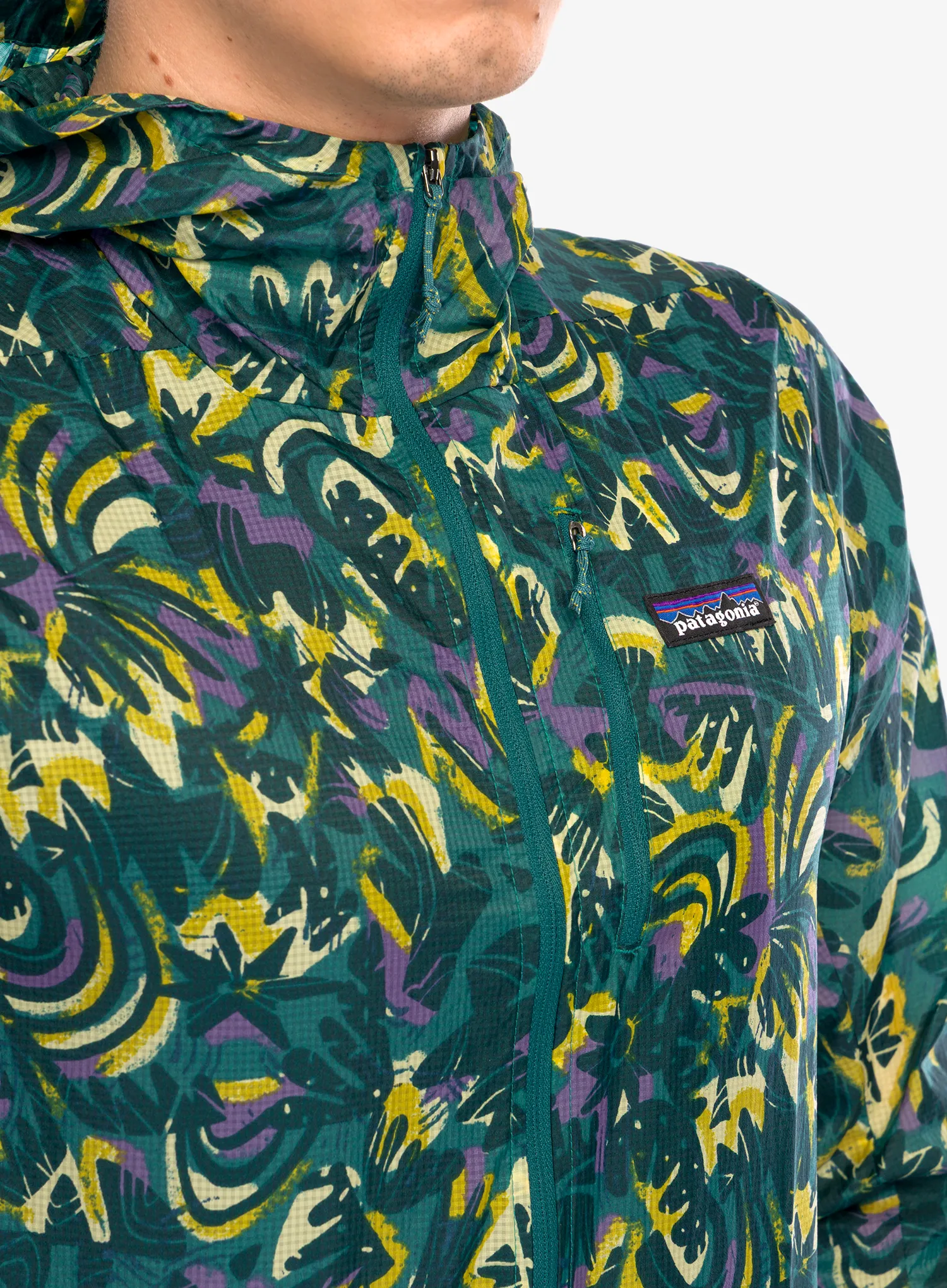 Jakna za tek Patagonia Houdini Jacket - wild botanist/blue