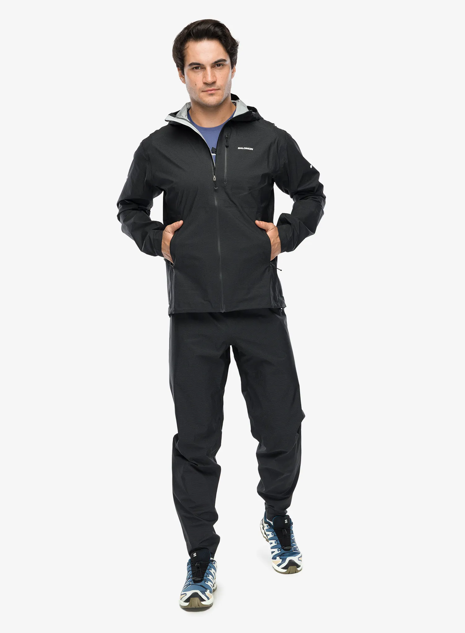 Jakna za tek Salomon S/Lab Bti Infinite JKT - deep black