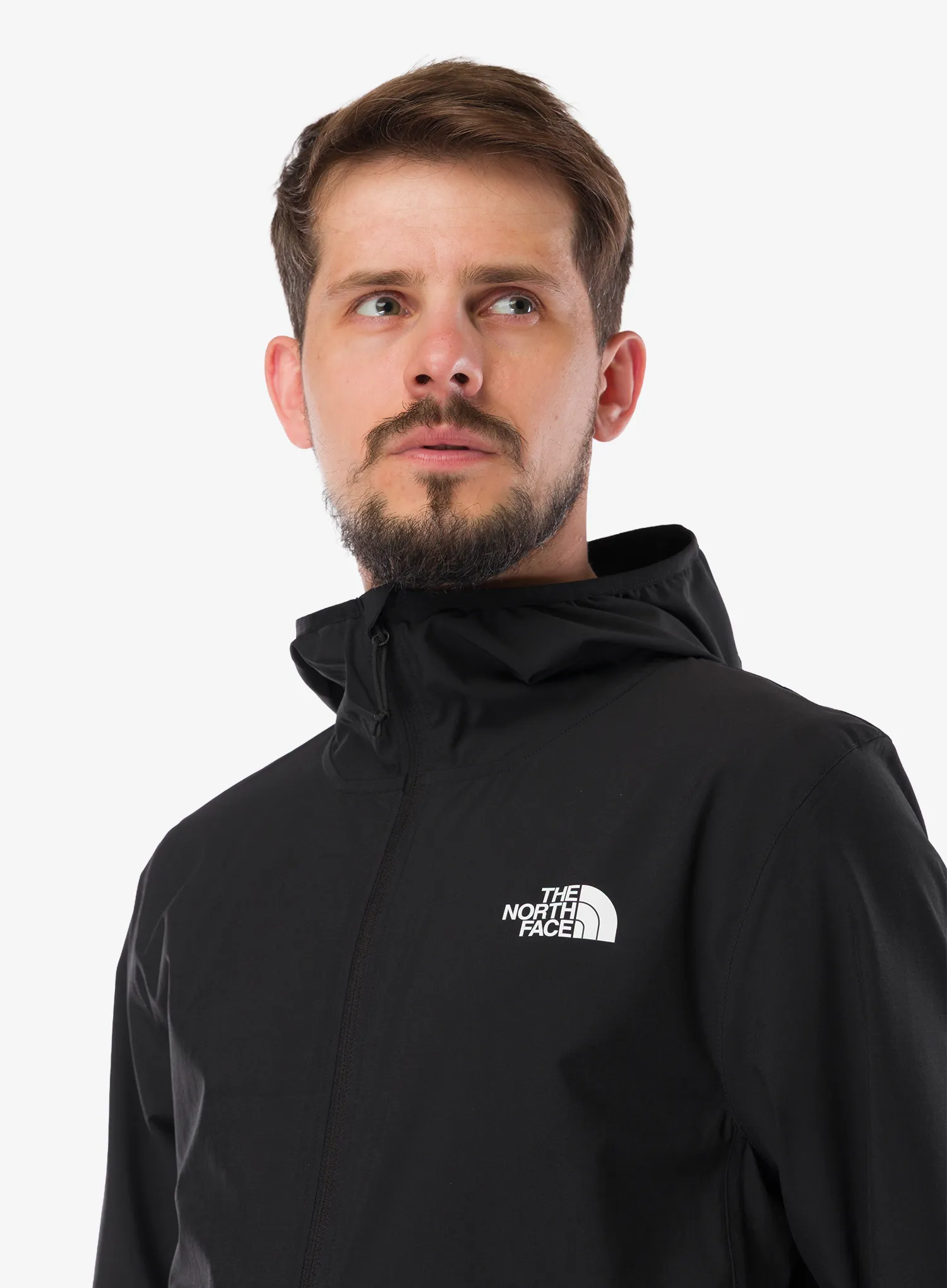 Jakna za tek The North Face 24/7 Woven FZ Hood - tnf black