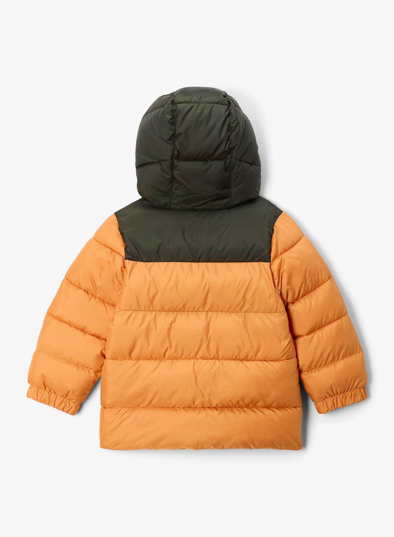 Otroška jakna Columbia Puffect Hooded Jacket - sunstone/greenscape