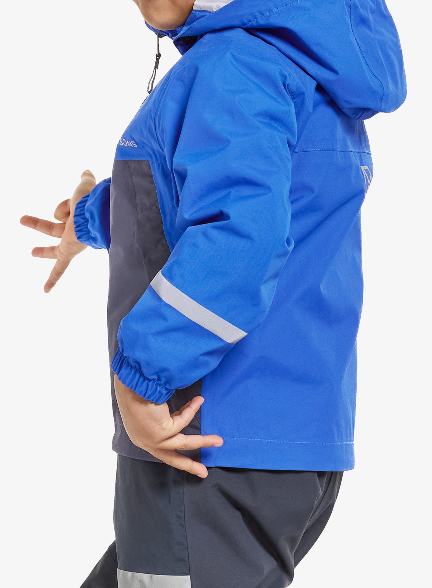 Otroška jakna Didriksons Bladet Jacket - caribbean blue