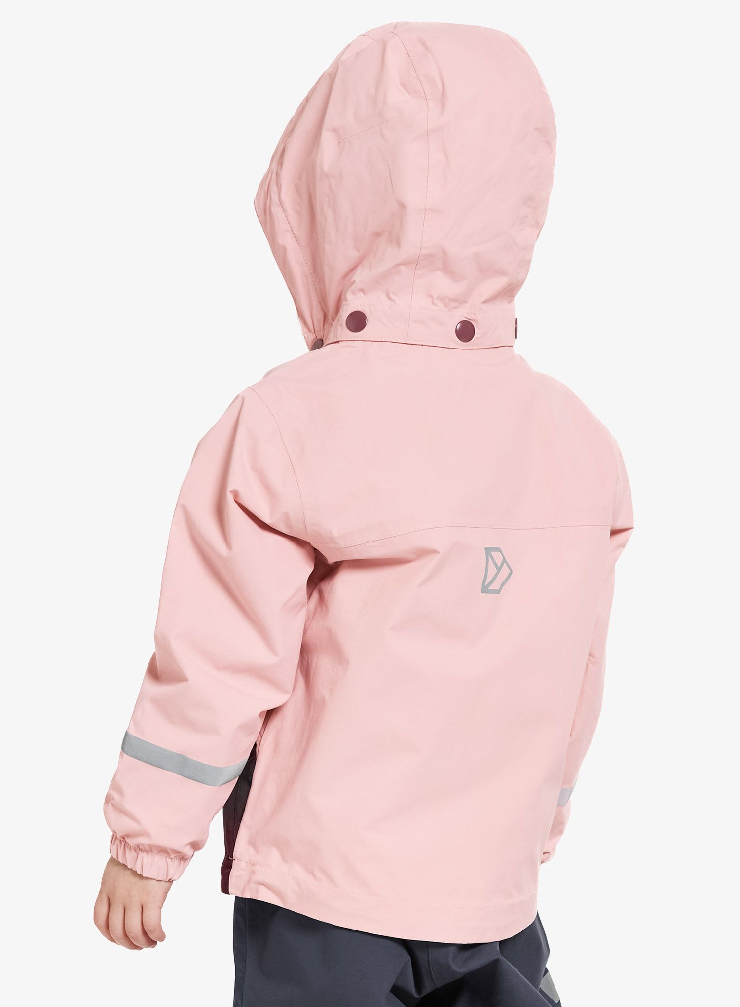 Otroška jakna Didriksons Bladet Jacket - dusty pink