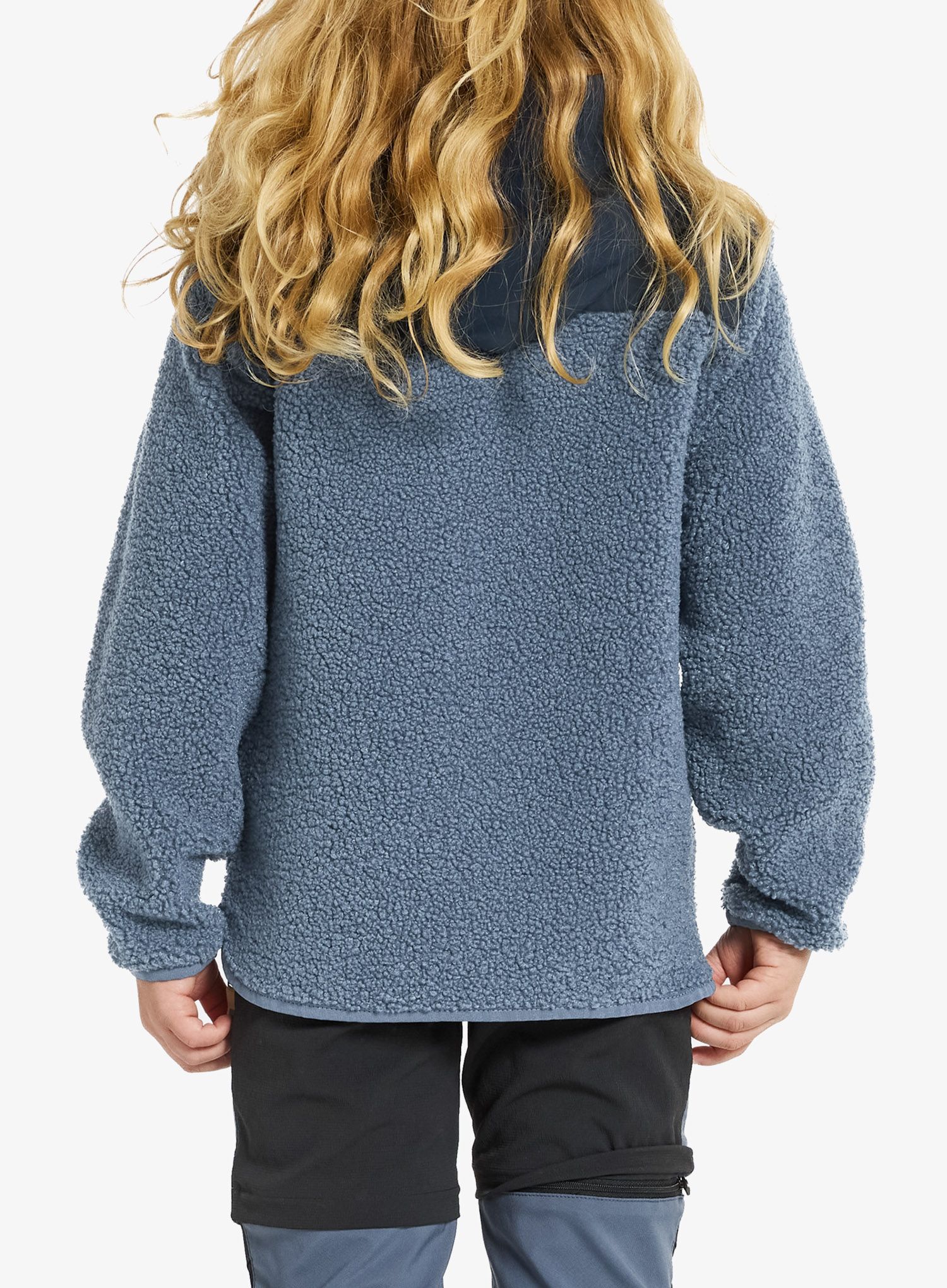 Otroška jakna Didriksons Exa Full Zip - true blue