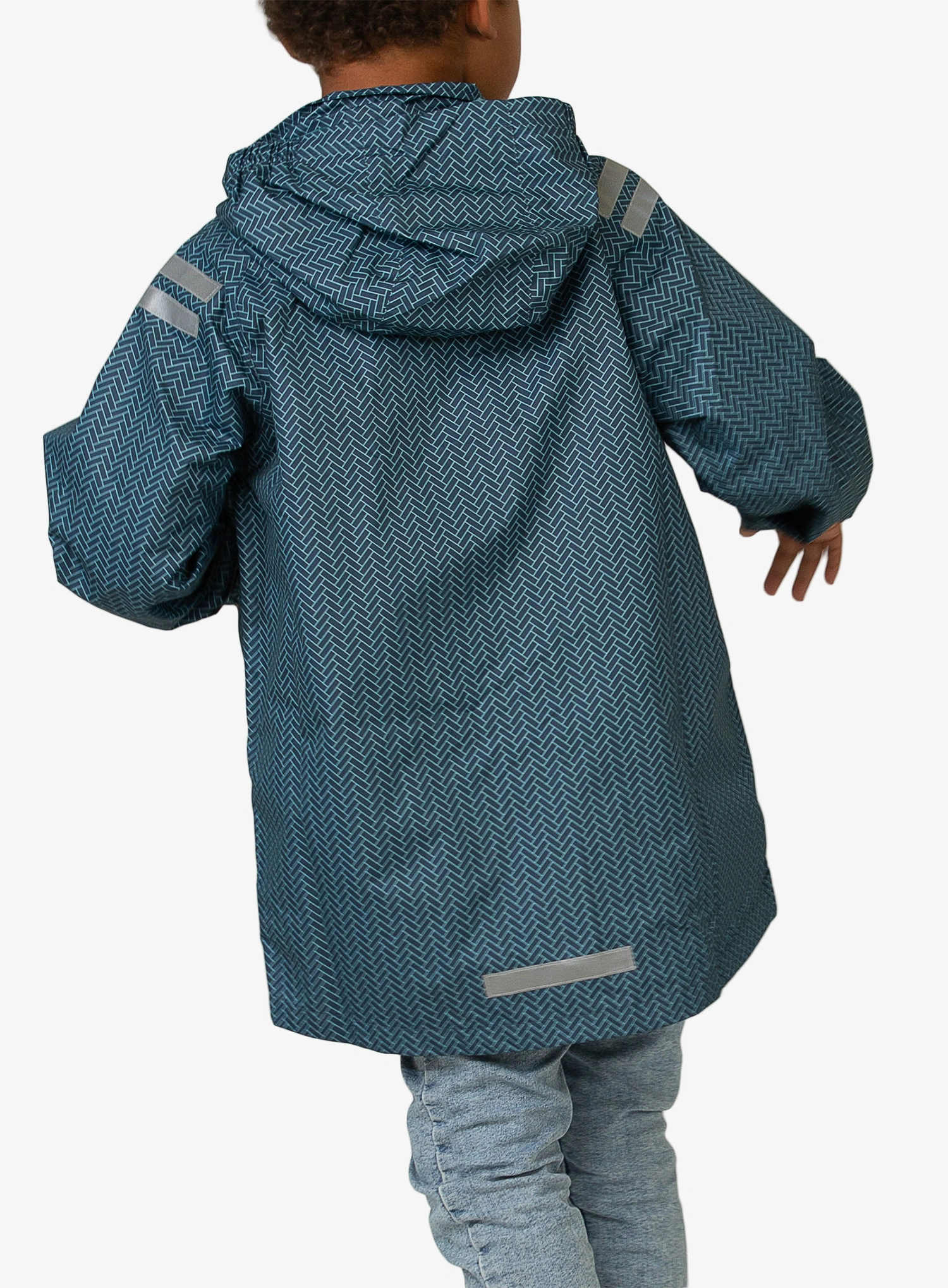 Otroška jakna Ducksday Rain Jacket - ranger