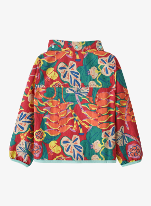 Otroška jakna Patagonia Baby Baggies Jacket - tropiclimb/hot ember