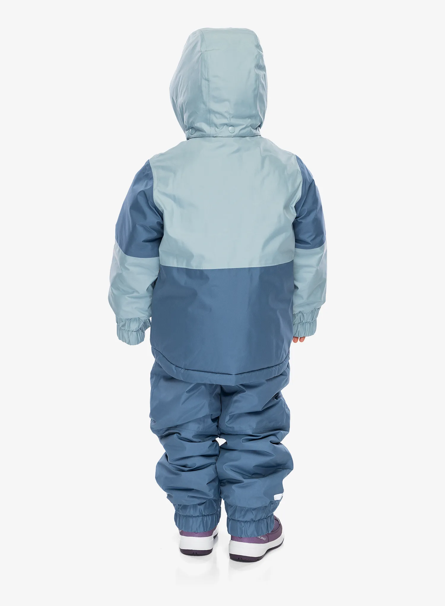 Otroška jakna Patagonia Baby Snow Pile Jacket - thermal blue