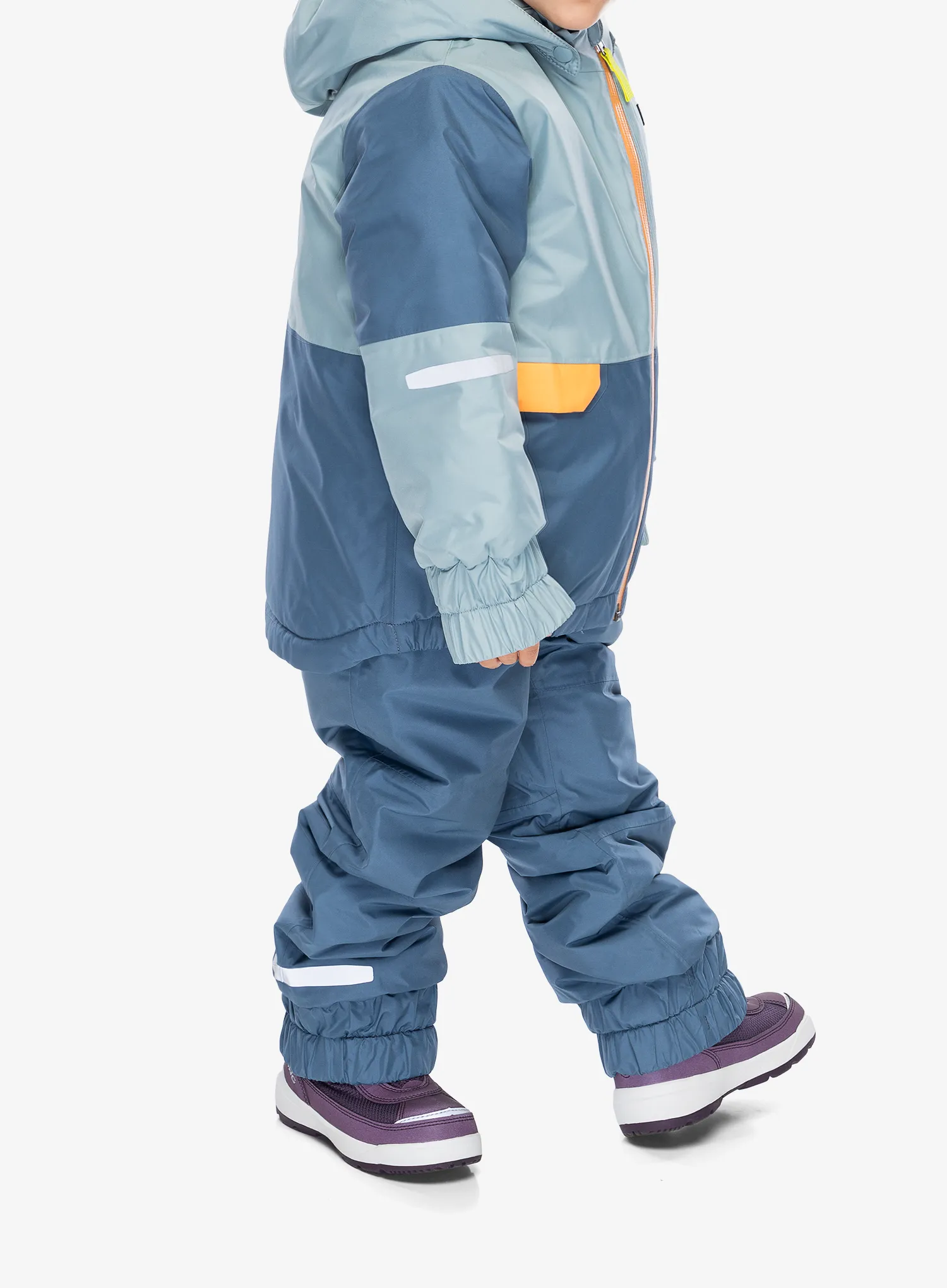 Otroška jakna Patagonia Baby Snow Pile Jacket - thermal blue