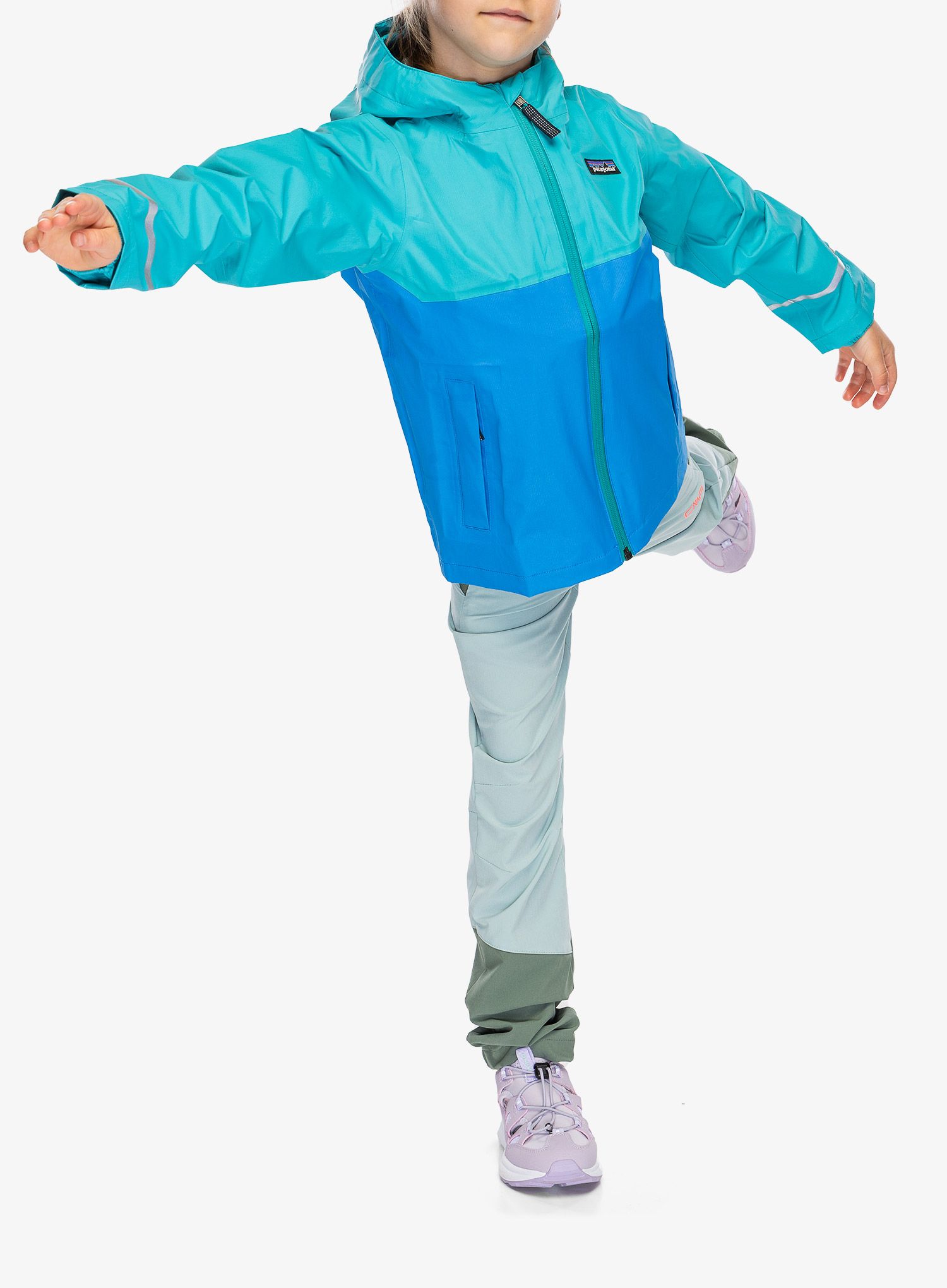 Otroška jakna Patagonia Baby Torrentshell 3L Jkt - subtidal blue