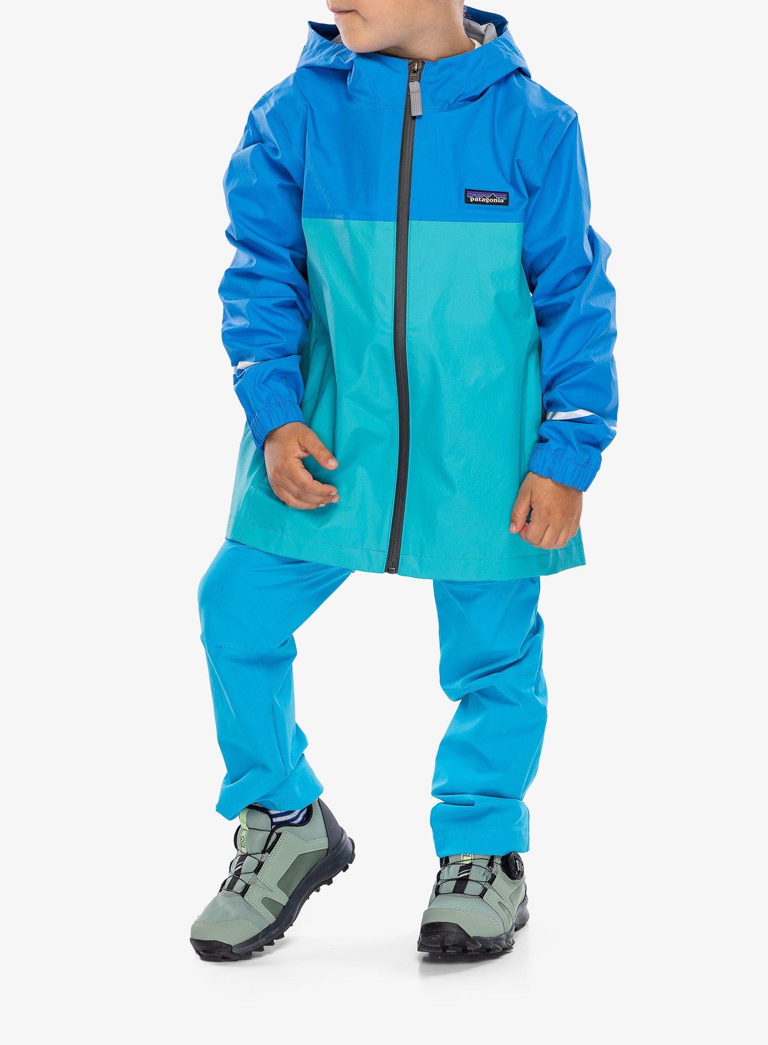 Otroška jakna Patagonia Torrentshell 3L Jkt - vessel blue