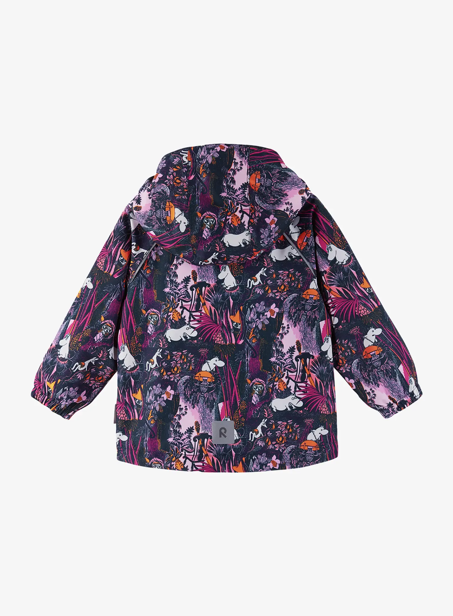 Otroška jakna Reima Moomin Hete - rose pink