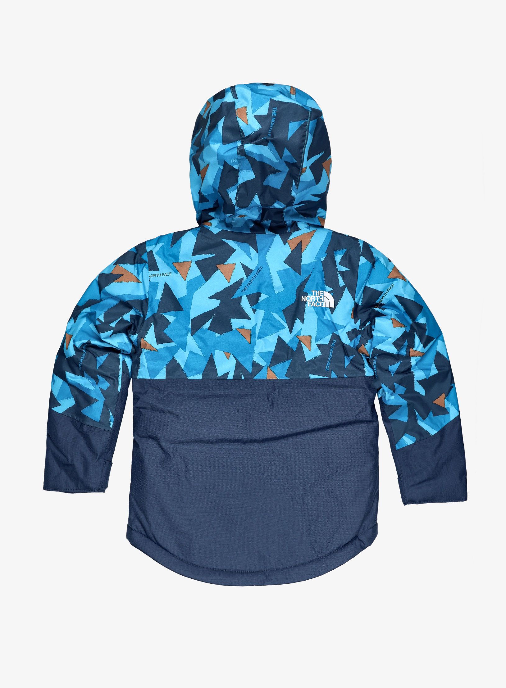Otroška jakna The North Face Kid Freedom Insulated Jacket - acoustic blu trinagle camo prt