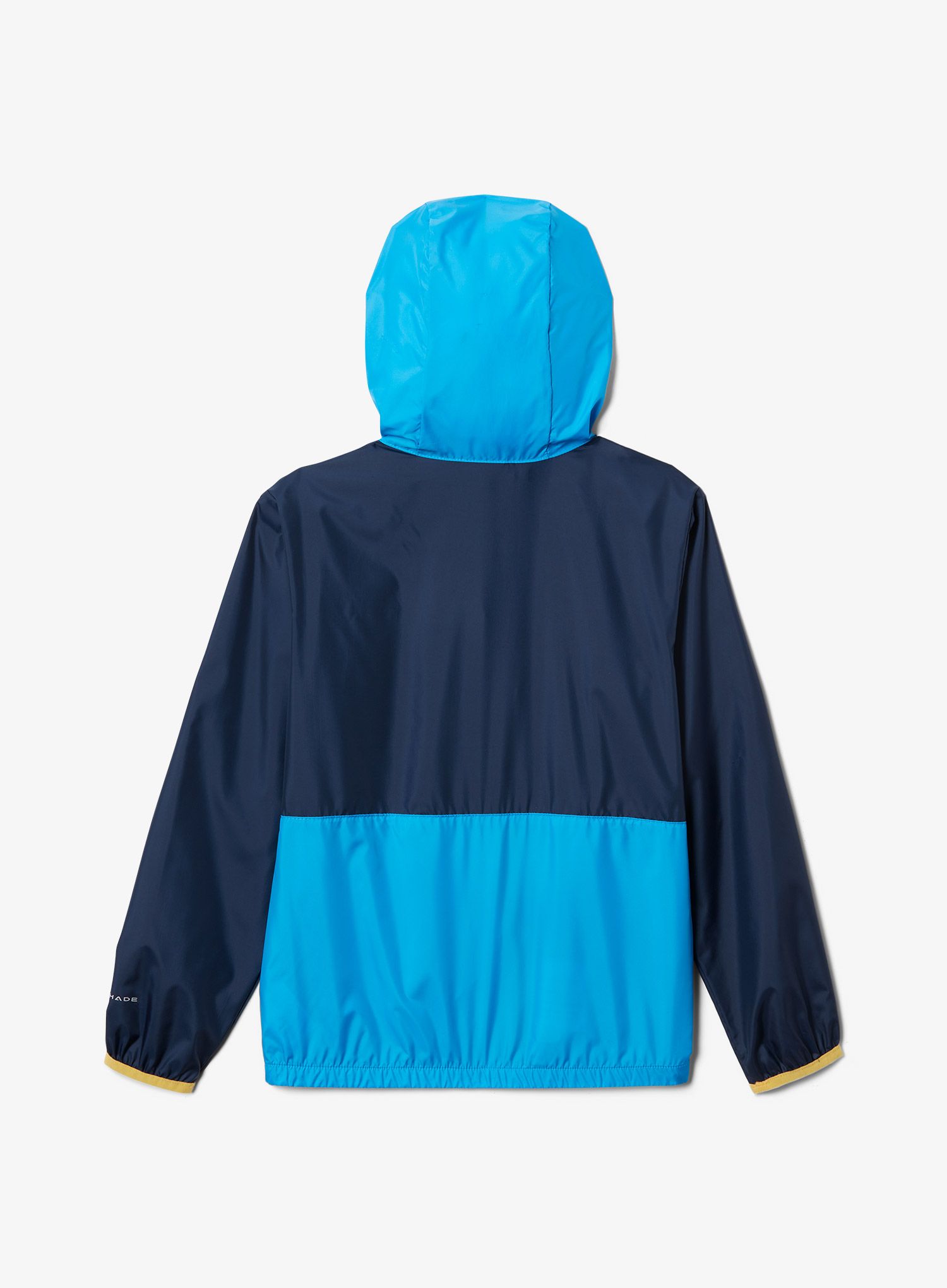 Dekliška jakna Columbia Back Bowl Hooded Windbreaker - coll navy/compass blue/golden