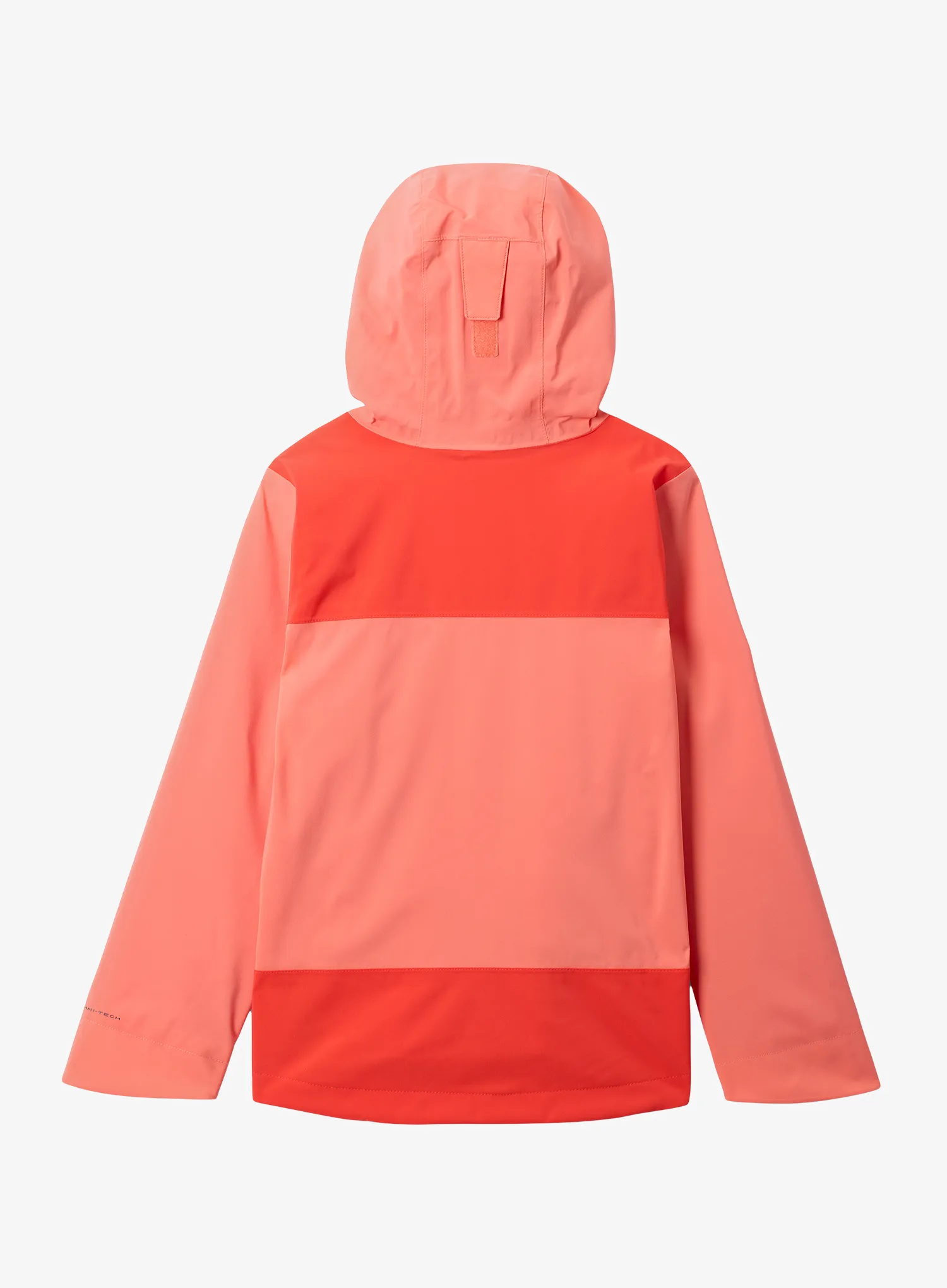 Dekliška jakna Columbia Boulder Falls Jacket - hot coral/poppy red