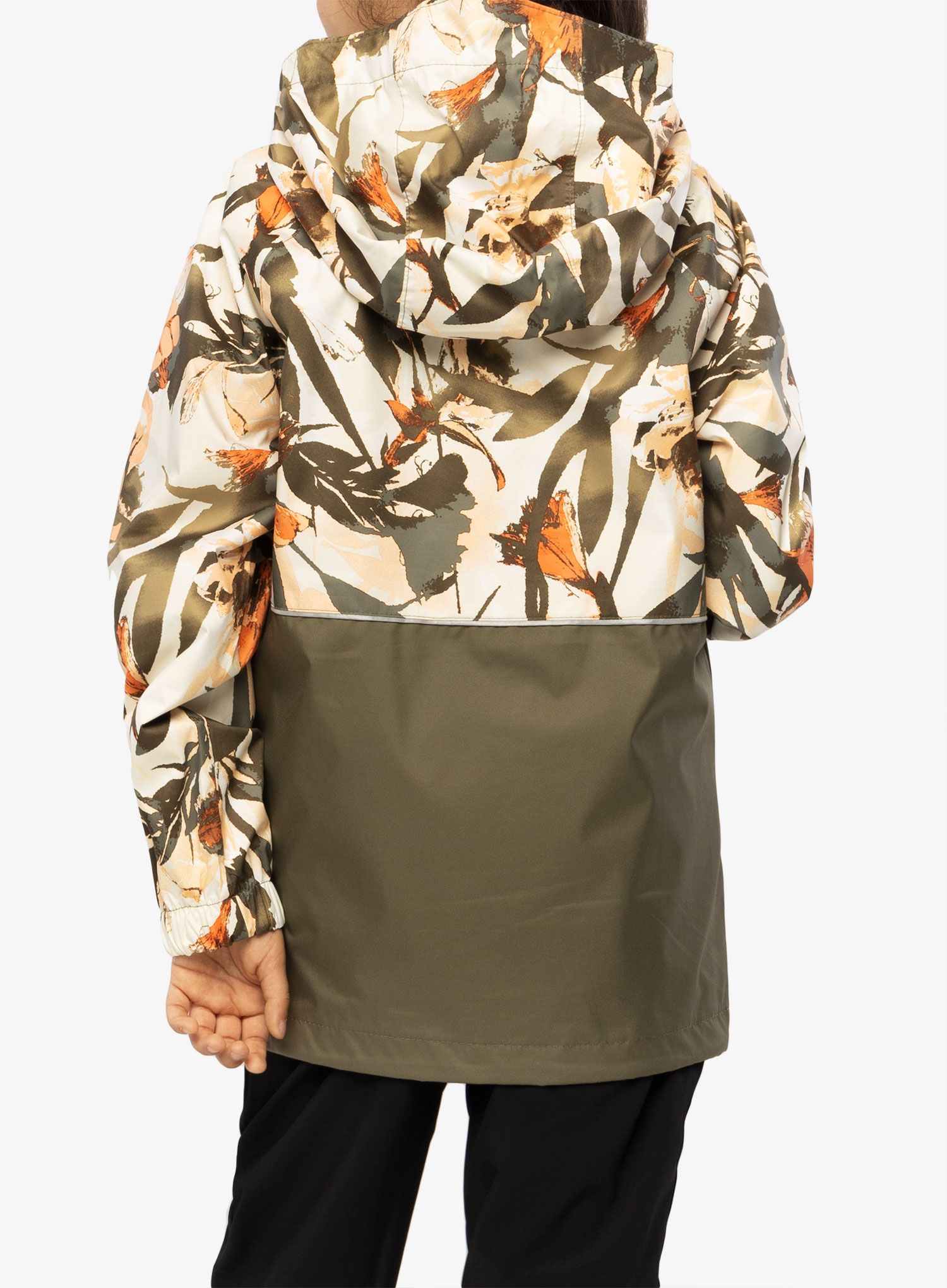 Dekliška jakna Columbia Dalby Springs Jacket - chalk floriculture/stone green