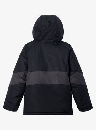 Dekliška jakna Columbia Horizon Ride II Jacket - black posies empossed/shark