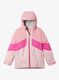 Dekliška jakna Columbia Horizon Ride II Jacket - pink orchid posies/pink ice