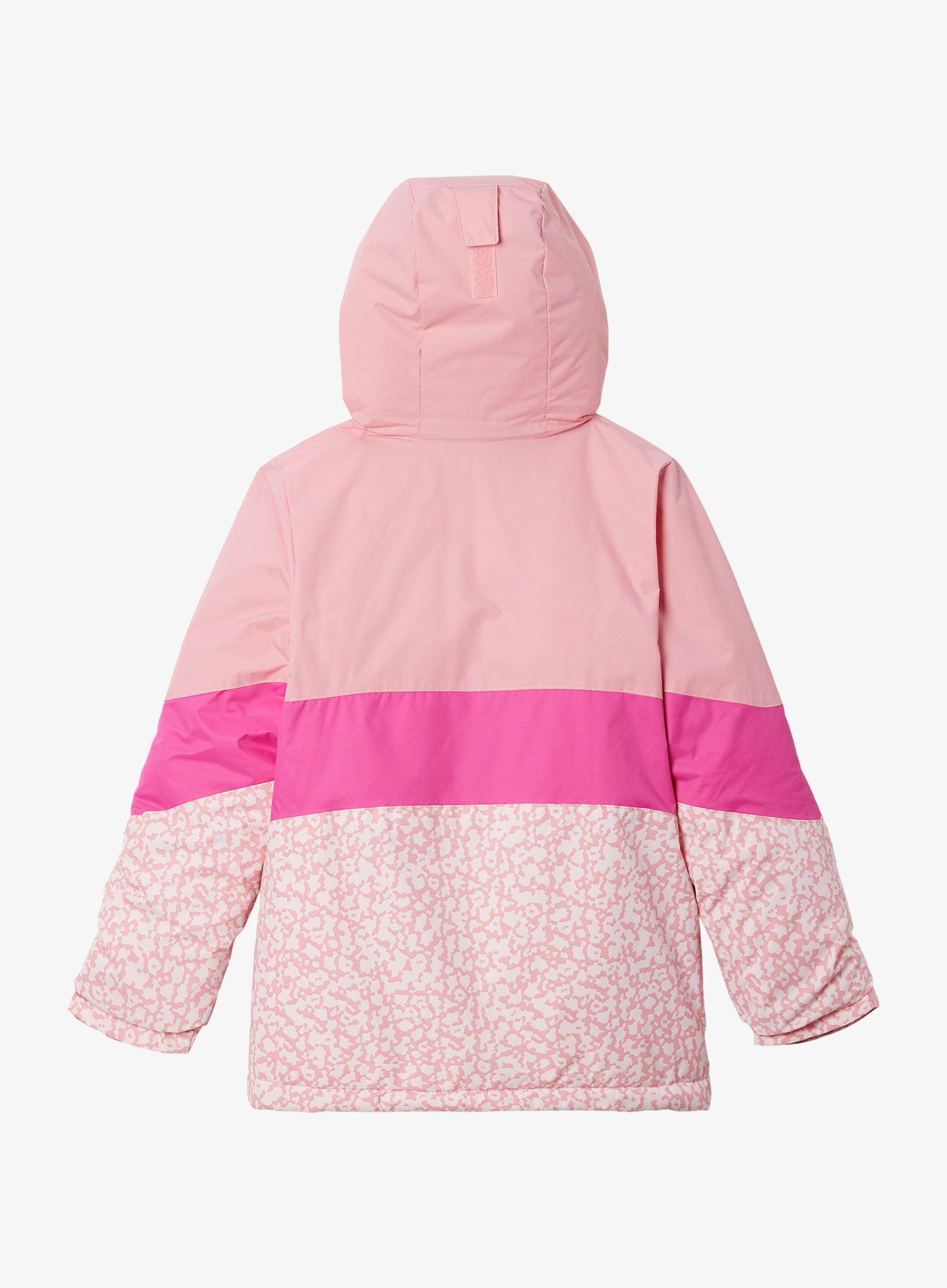 Dekliška jakna Columbia Horizon Ride II Jacket - pink orchid posies/pink ice