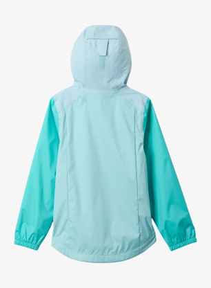 Dekliška jakna Columbia Rainy Trails III Fleece Lined Jacket - spray/marine light/dolphin