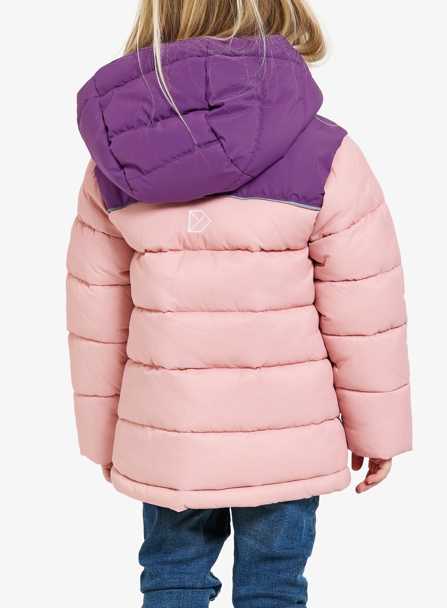 Dekliška jakna Didriksons Fox Jacket - dusty pink