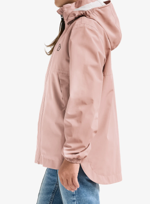 Dekliška jakna Didriksons Meliss JKT 2 - vintage pink