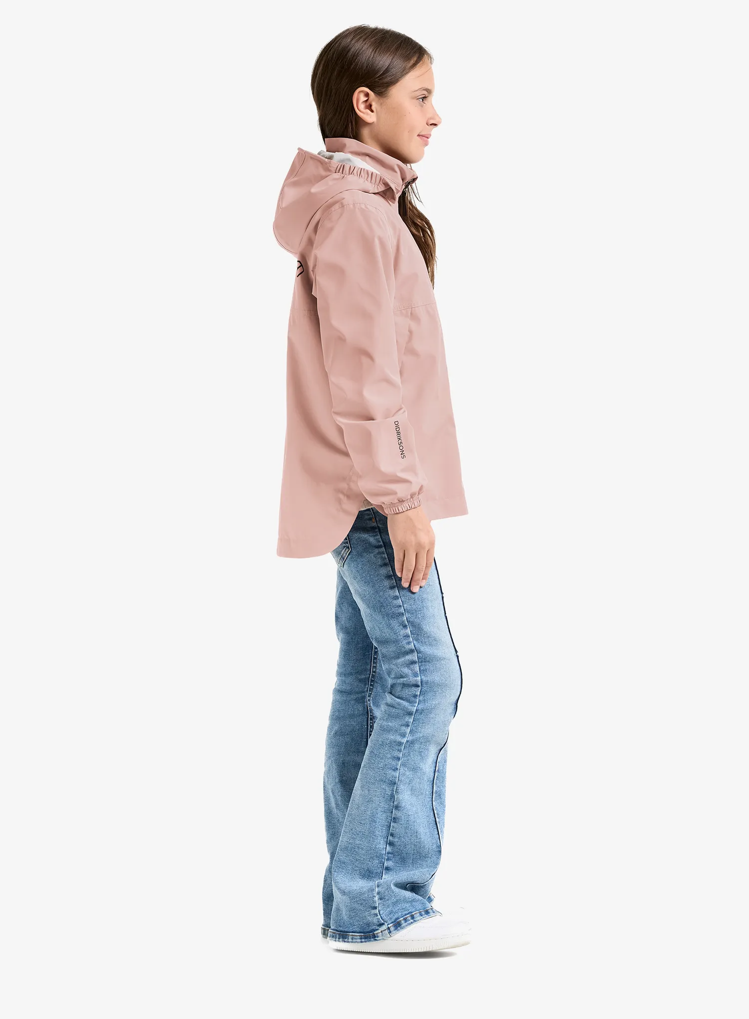 Dekliška jakna Didriksons Meliss JKT 2 - vintage pink
