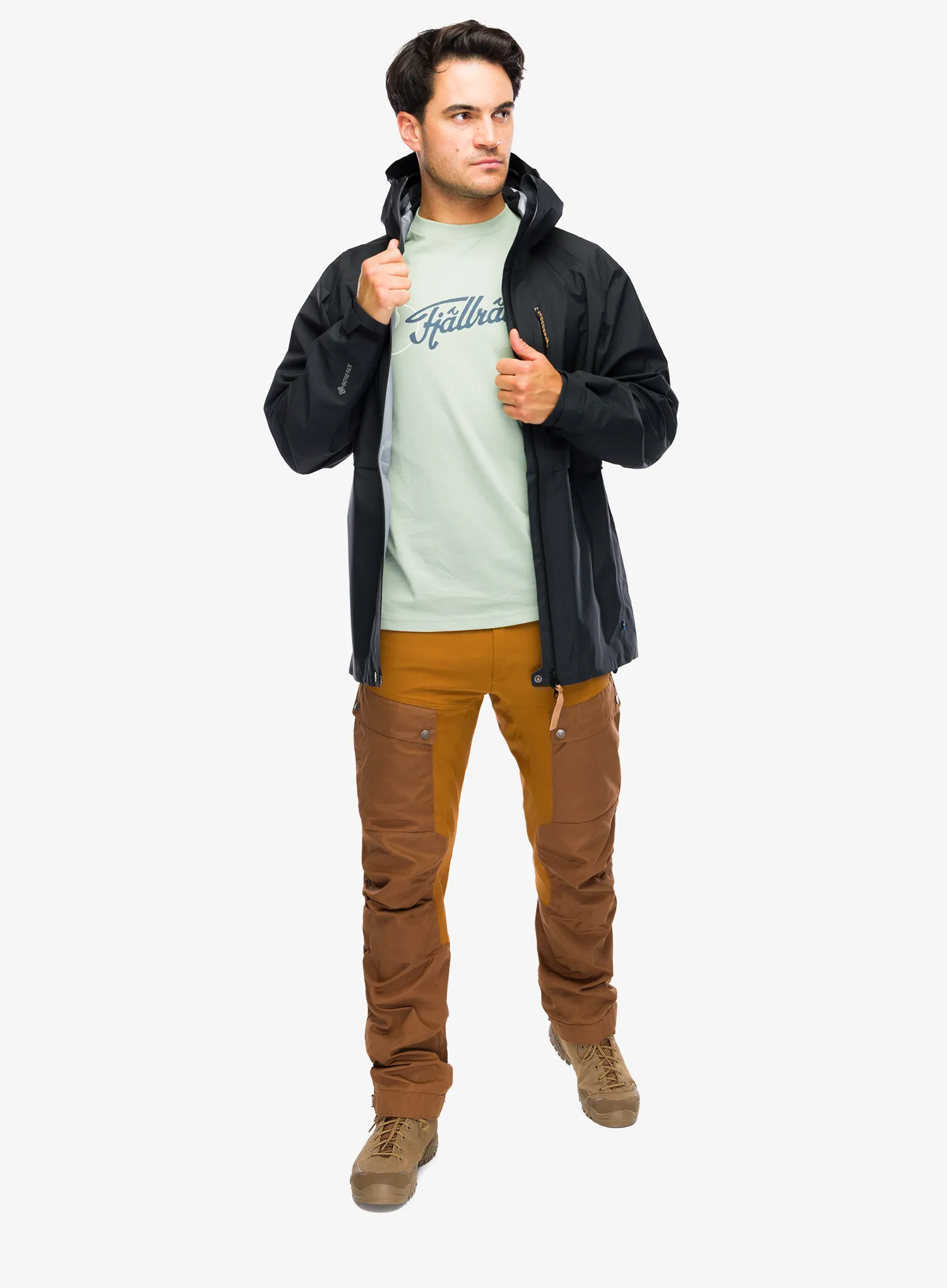 Jakna Fjallraven Keb GTX Jacket - black/black