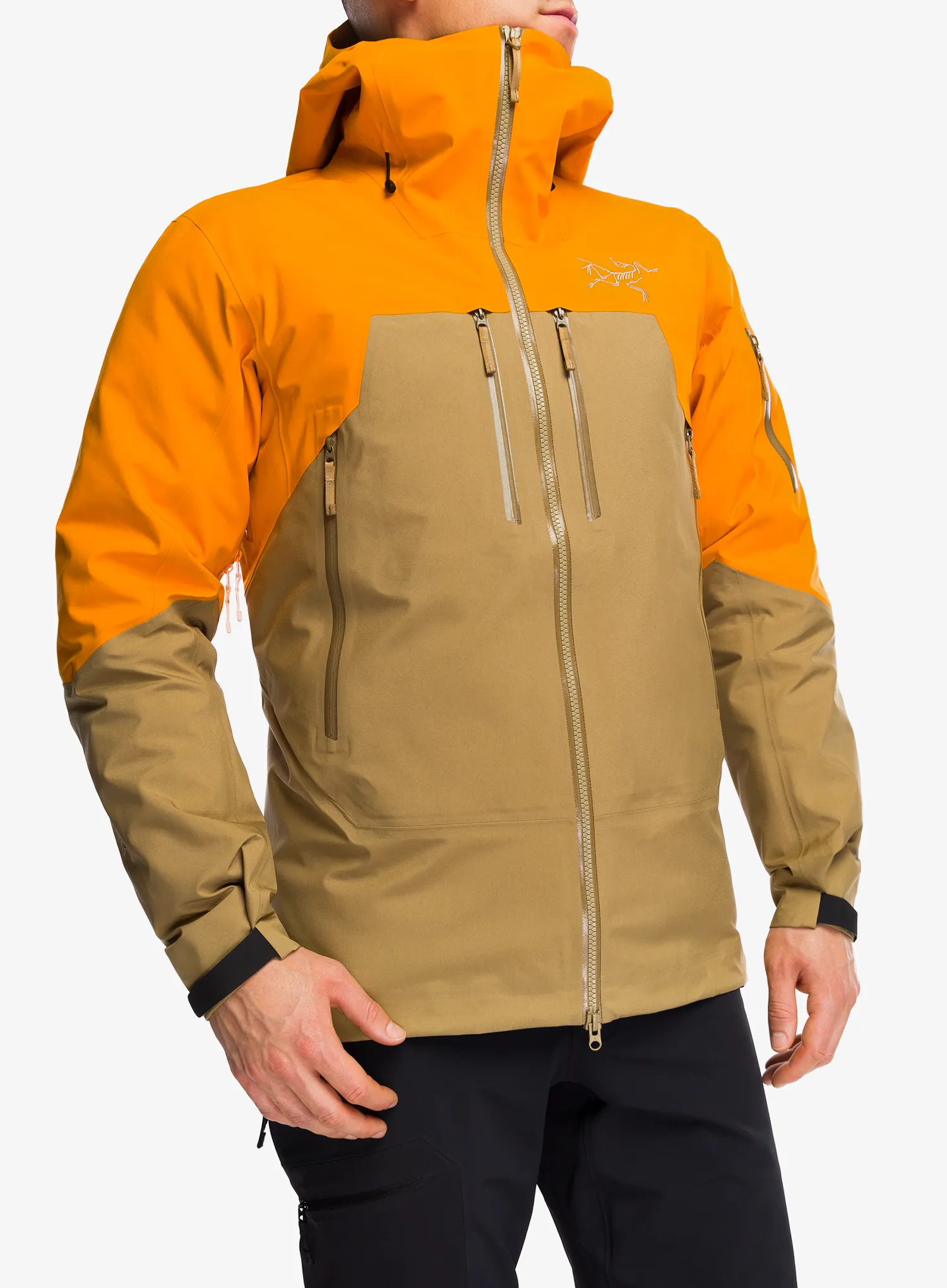 GORE-TEX jakna Arcteryx Rush Jacket - blaze/canvas