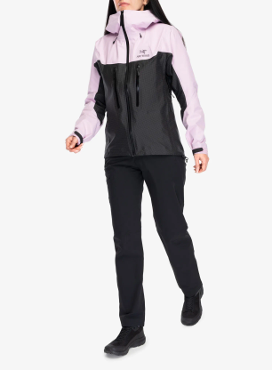 Ženske GORE-TEX jakna Arcteryx Alpha Jacket - pineberry/black