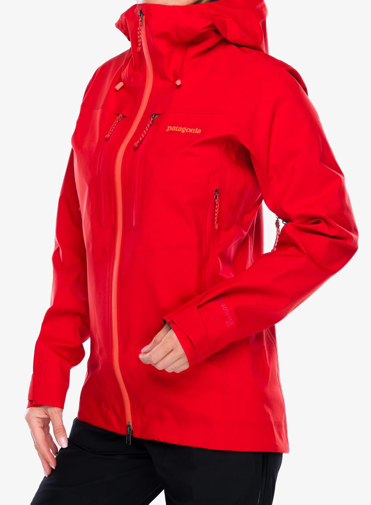 Ženske GORE-TEX jakna Patagonia Pluma PRO Jacket - sizzle red