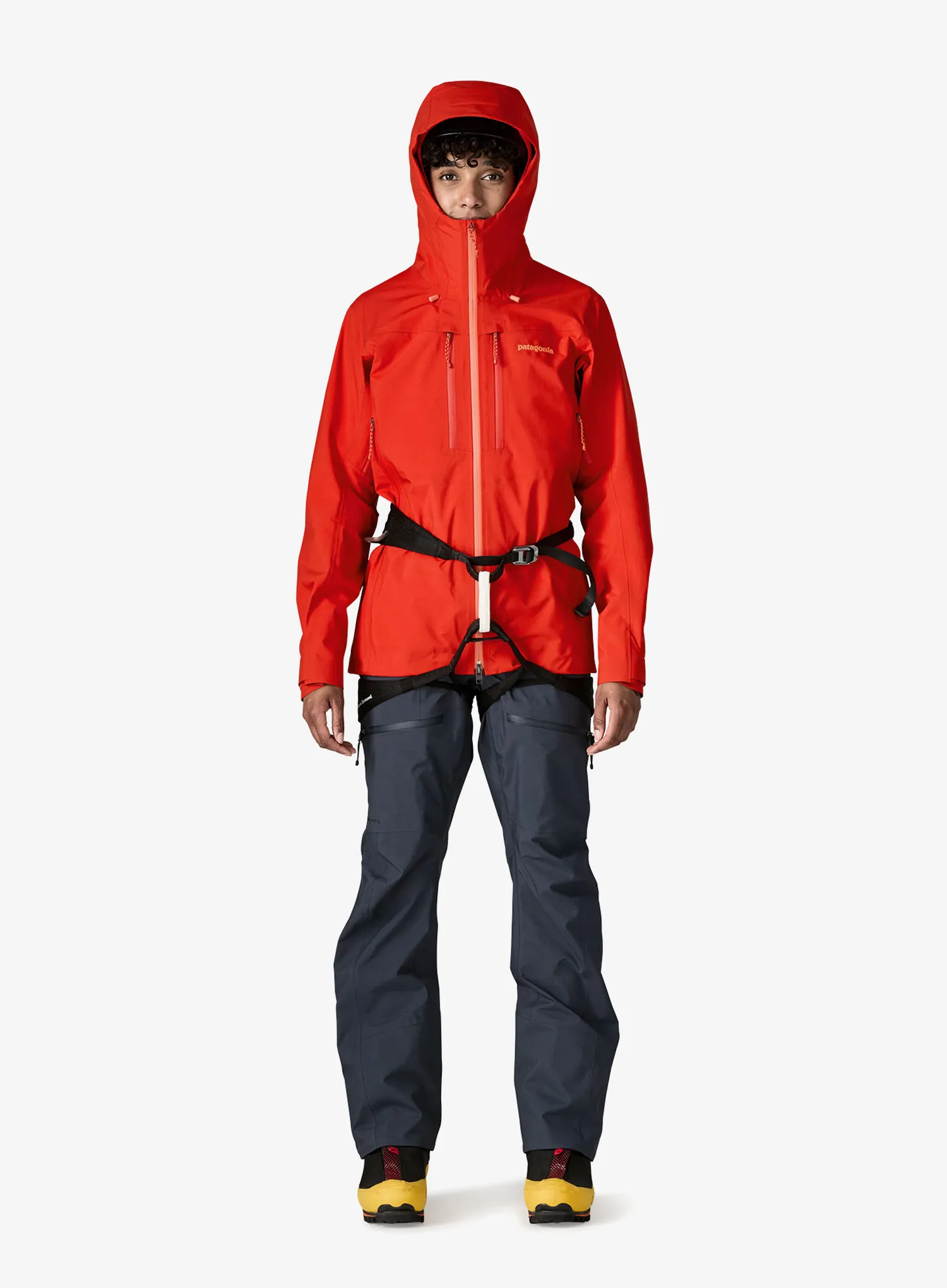 Ženske GORE-TEX jakna Patagonia Pluma PRO Jacket - sizzle red