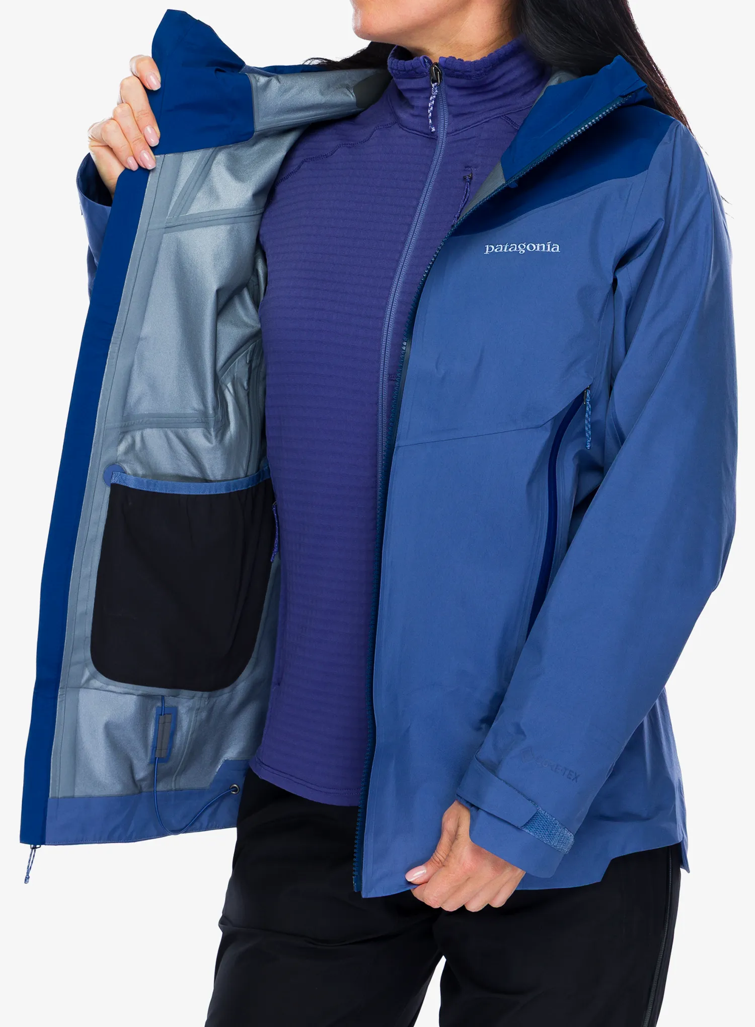 Ženske GORE-TEX jakna Patagonia Super Free Alpine Jacket - current blue