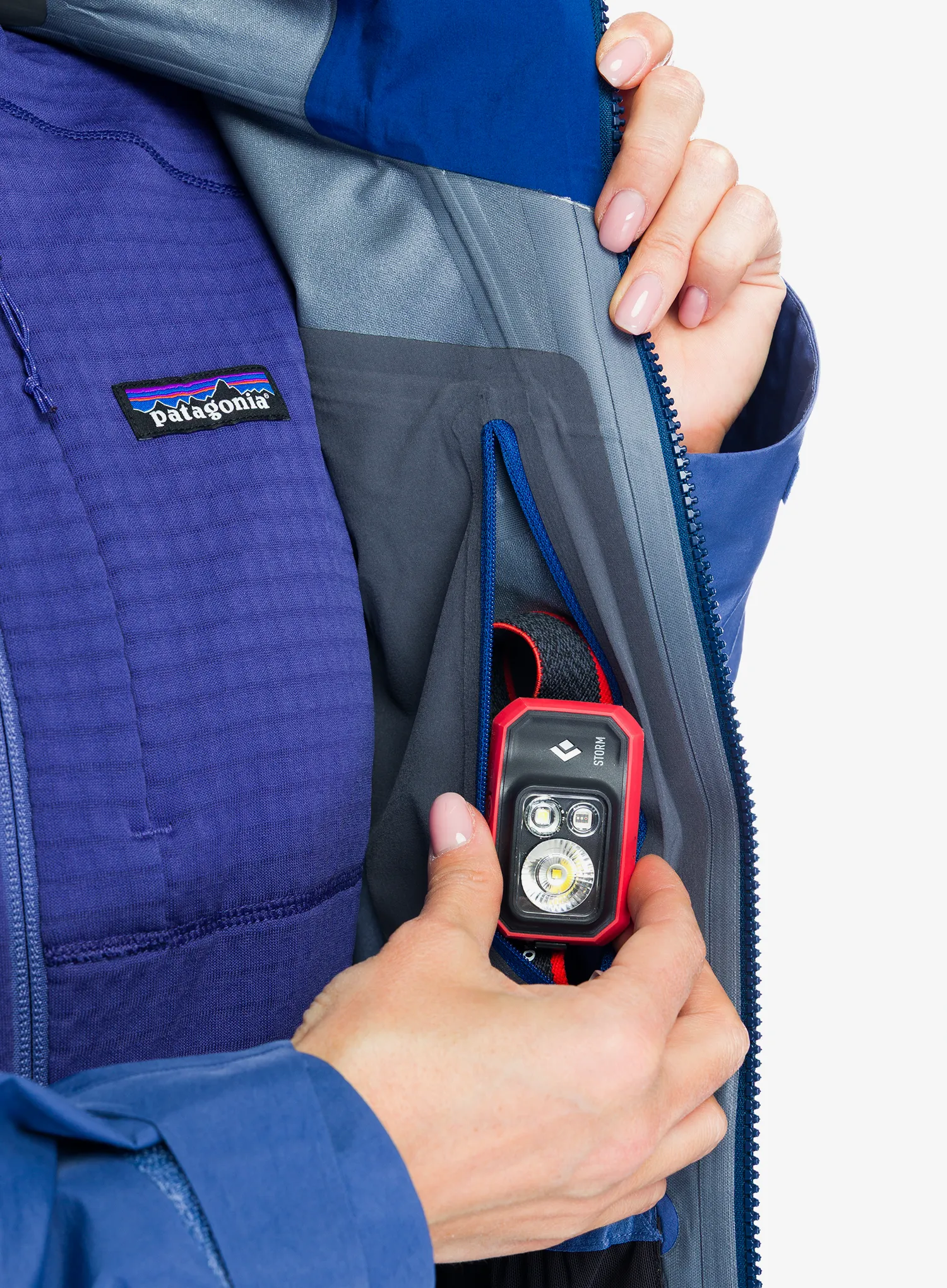 Ženske GORE-TEX jakna Patagonia Super Free Alpine Jacket - current blue
