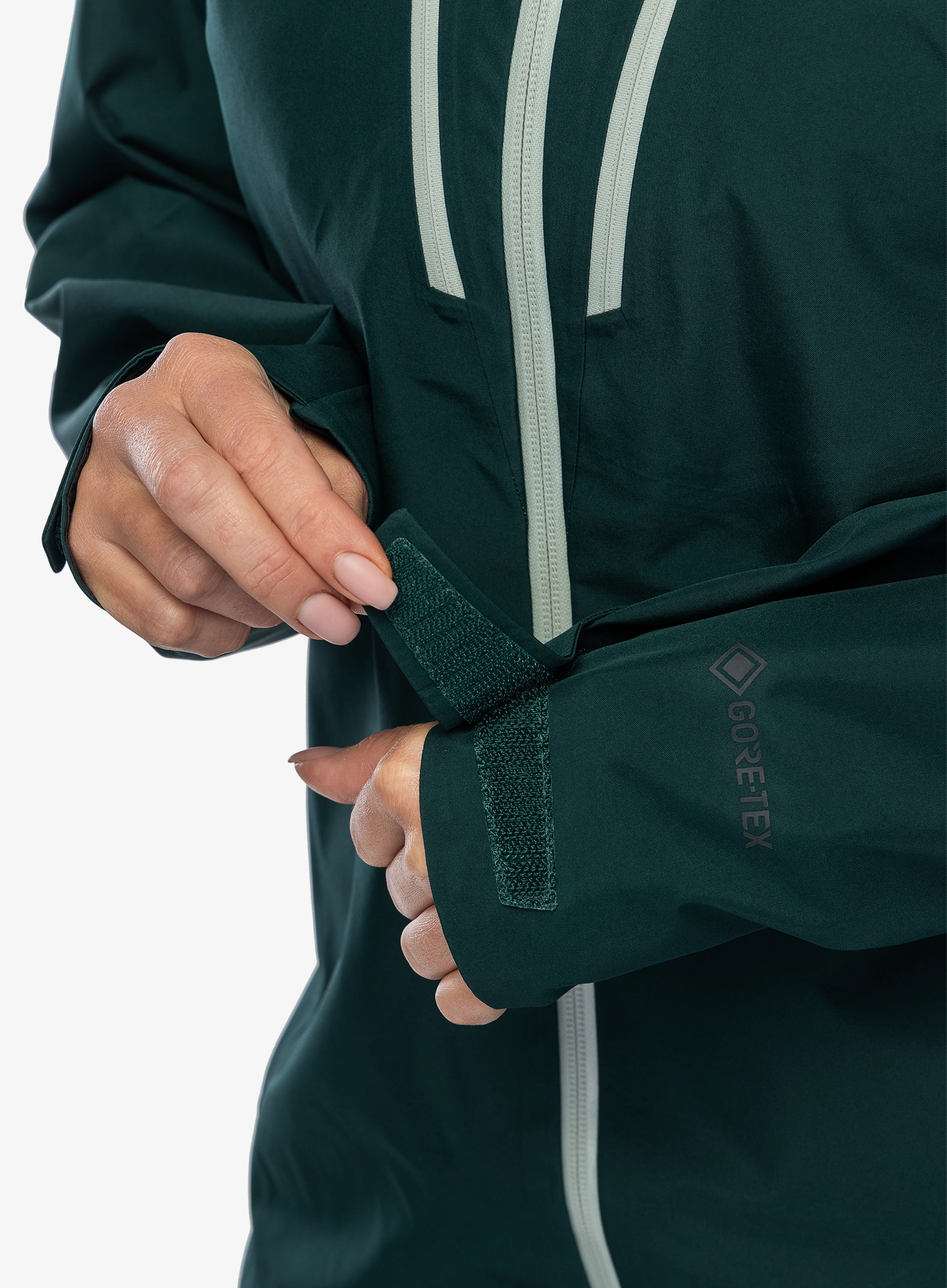 Ženske GORE-TEX jakna Patagonia Triolet Jacket - cascade green/green