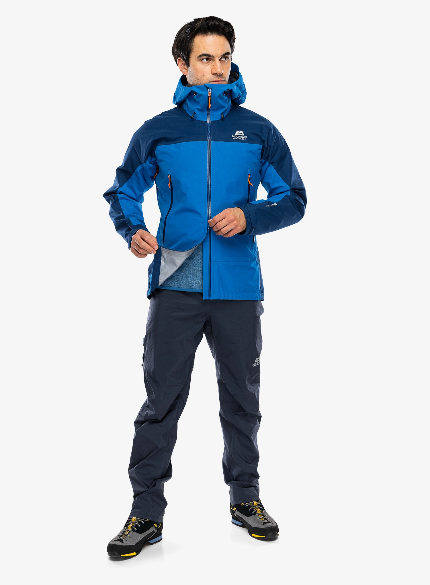 GORE-TEX jakna Mountain Equipment Saltoro Jacket - atlantic/admiral
