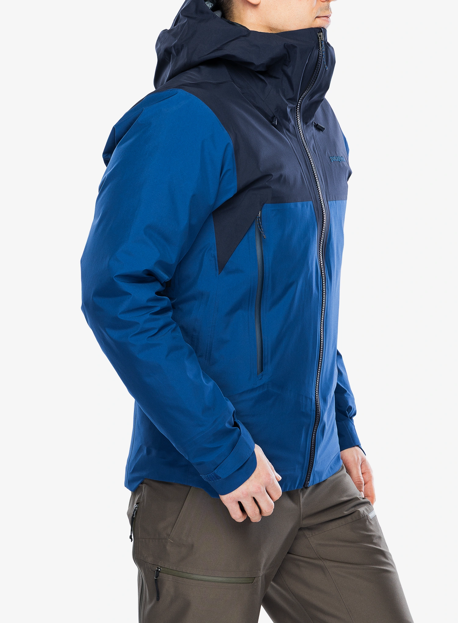 GORE-TEX jakna Patagonia Super Free Alpine Jacket - clement blue