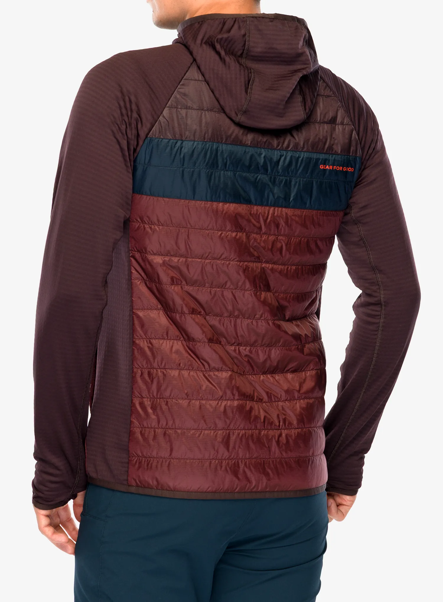Hibridna jakna Cotopaxi Capa Hybrid Insulated Hooded Jacket - coffee/chestnut