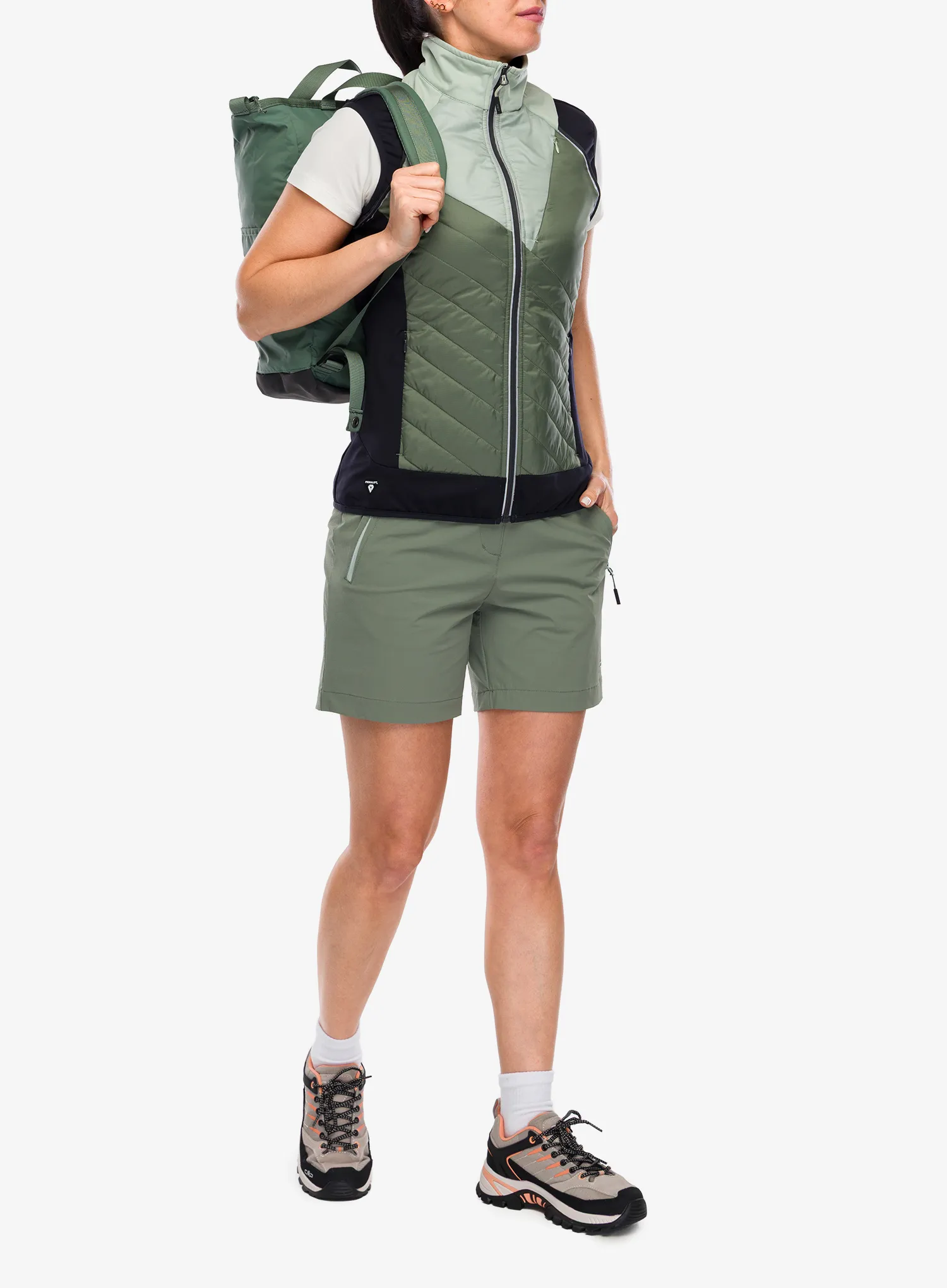 Ženska hibridna jakna CMP Lunexa Jacket - pistacchio