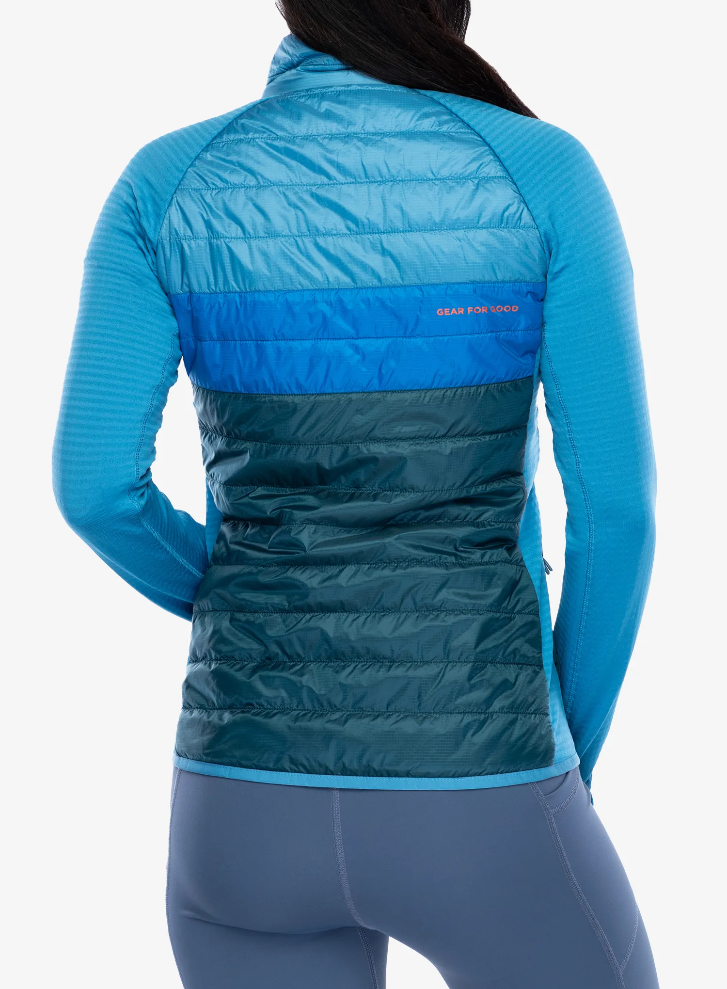 Ženska hibridna jakna Cotopaxi Capa Hybrid Insulated Jacket - lake/abyss