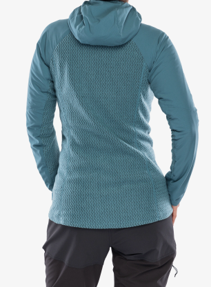 Ženska hibridna jakna Patagonia Nano-Air Light Hybrid Hoody - wetland blue