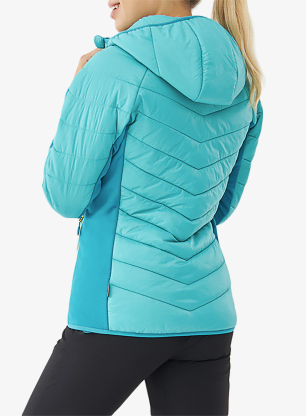 Ženska hibridna jakna Viking Becky Warm Pro Polartec Primaloft - turquise