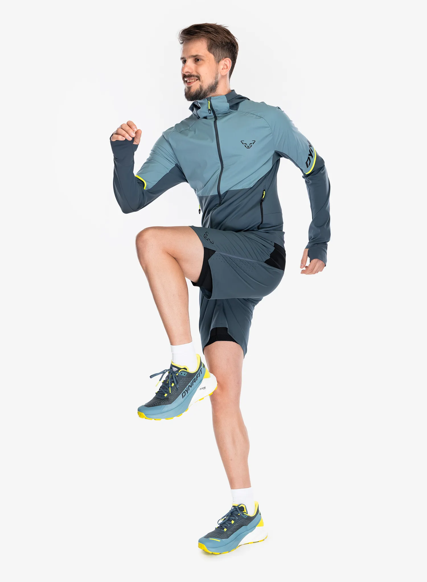 Hibridna jakna Dynafit Alpine Hybrid Jacket - smoke blue